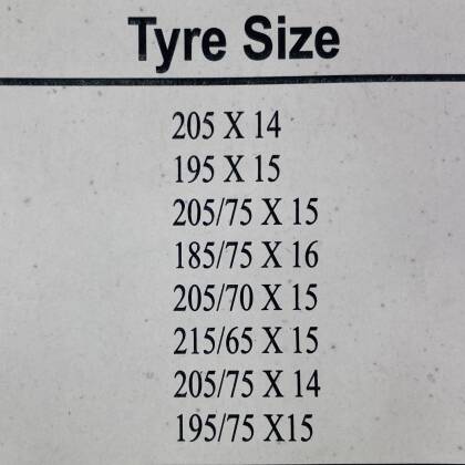 Метални вериги за сняг за джип, бус, SUV, кемпер - размер 225 за 14&apos;&apos; , 15&quot;, 16&quot; - View 3