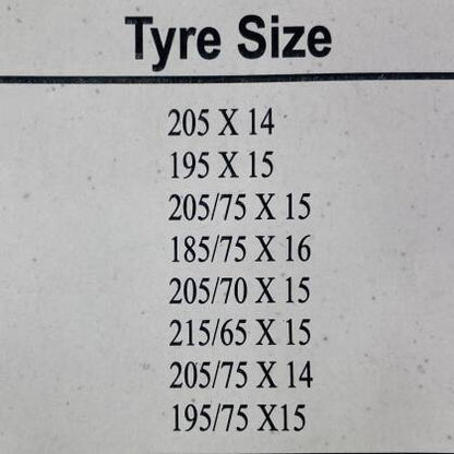 Метални вериги за сняг за джип, бус, SUV, кемпер - размер 225 за 14&apos;&apos; , 15&quot;, 16&quot; - View 3