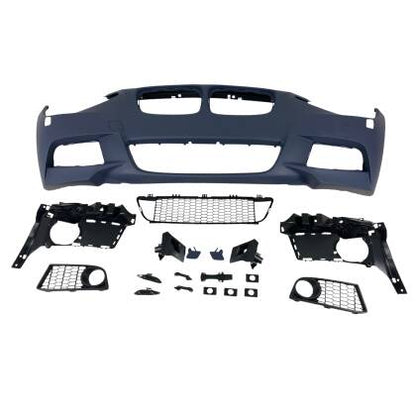 Предна броня за BMW 1 Series F20 (2011-2014) - M-Tech дизайн с парктроник - View 2