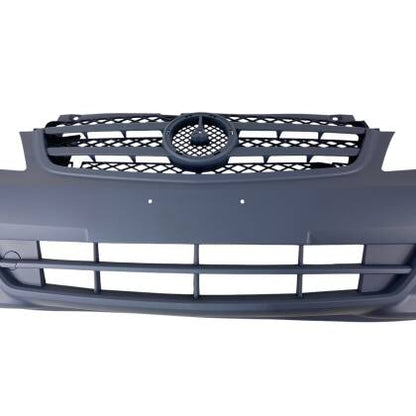 Предна броня за Mercedes Vito W639 (2010-2014) с отвори за парктроник и решетка - View 3