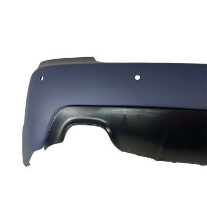Задна броня за BMW E60 sedan (2003-2007) - M-Tech дизайн с отвори за парктроник 24mm грундирана - View 3
