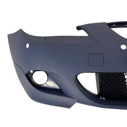 Предна броня за BMW E60 (2003-2007) - M-Tech дизайн с отвори за парктроник 24mm - View 3