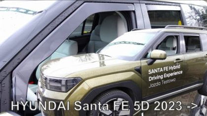 Ветробрани за Hyundai Santa Fe (2024+) - 4бр. предни и задни - View 2