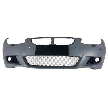 Предна броня за BMW E92 (2006-2009) - M-Tech дизайн с отвори за халогени и парктроник - View 2