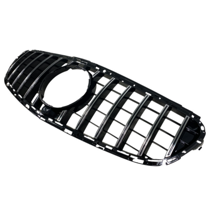 Решетка за Mercedes W212 E-Class (2014-2015) chrome/black - GT - View 3