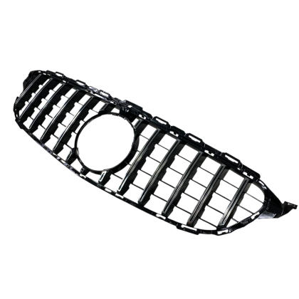 Решетка за Mercedes W205 C-Class (2014-2021) chrome/black - GT - View 3