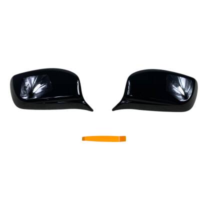 Капаци за огледала за BMW E60 (2003-2010) - черен гланц - View 2