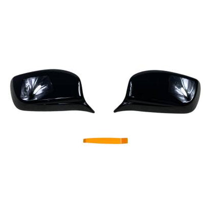 Капаци за огледала за BMW E60 (2003-2010) - черен гланц - View 2